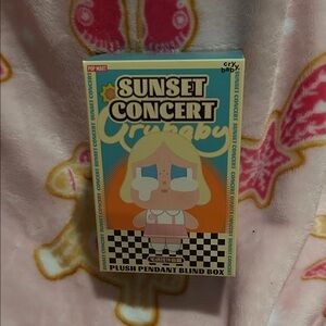 Sunset Concert Crybaby Plush Pendant Blind Box- Purplish Blue